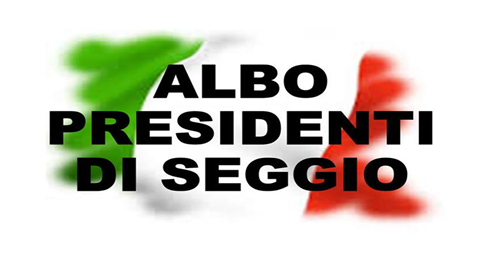 Aggiornamento dellalbo delle persone idonee allufficio di presidenti di seggio elettorale