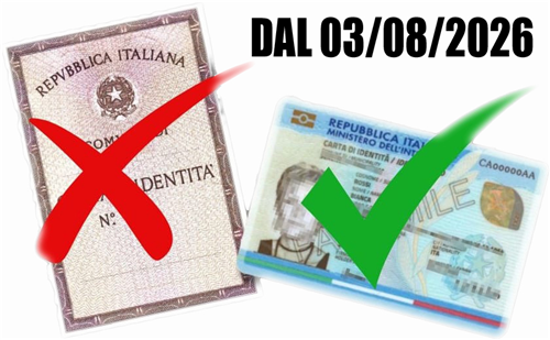 Precisazioni sulla scadenza della carta di identità cartacea